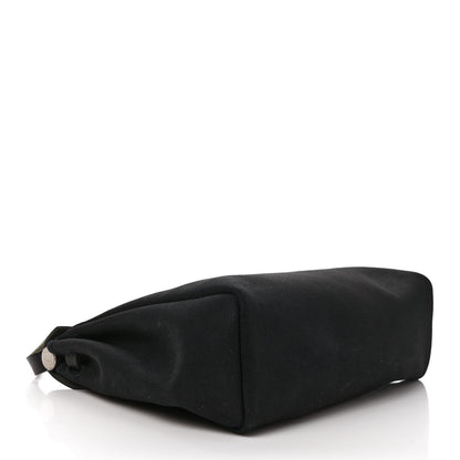 Hermes Toile Vache Calfskin Herbag 30 PM Black 5 of 15