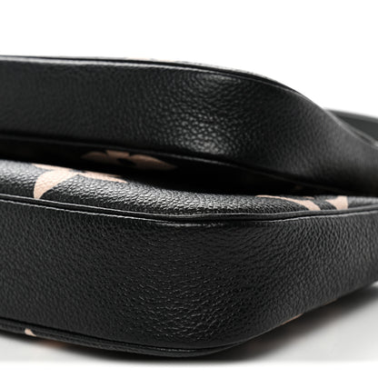 Louis Vuitton Empreinte Monogram Giant Multi Pochette Accessories Black Beige 9 of 9