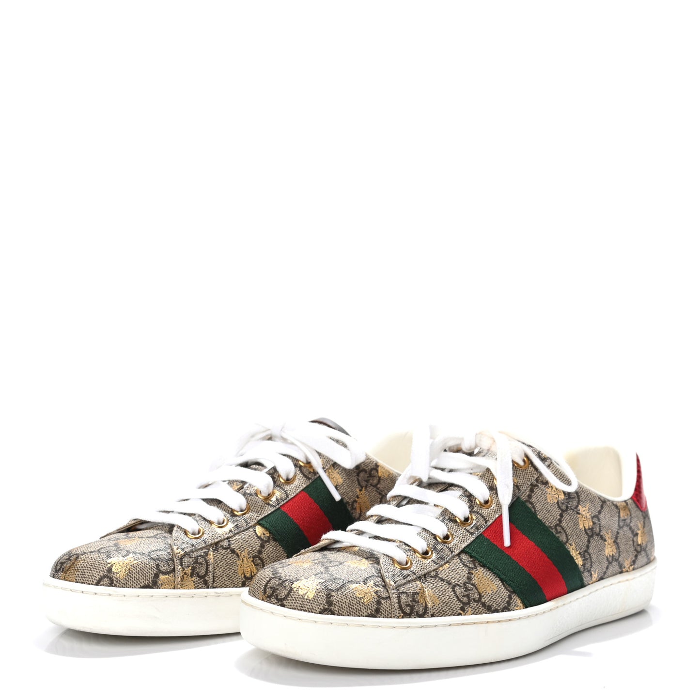 GG Supreme Monogram Ayers Mens Ace Bee Sneaker 7