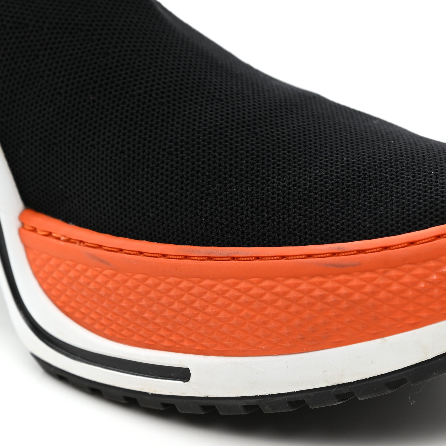 Louis Vuitton Stretch Textile LV Archlight Sneaker Boots 40.5 Black Orange 9 of 10