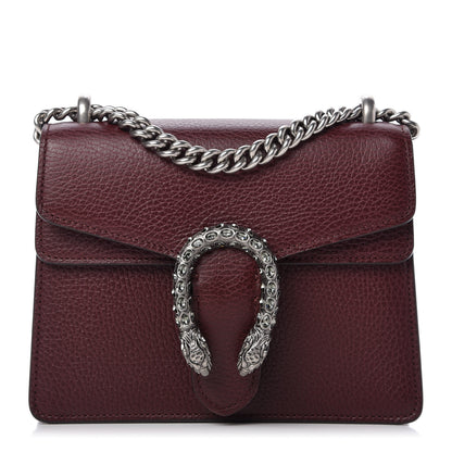 Gucci Dollar Calfskin Crystal Mini Dionysus Shoulder Bag Vintage Bordeaux 1 of 9