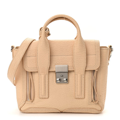 3.1 Phillip Lim Textured Calfskin Mini Pashli Satchel Blush 1 of 9
