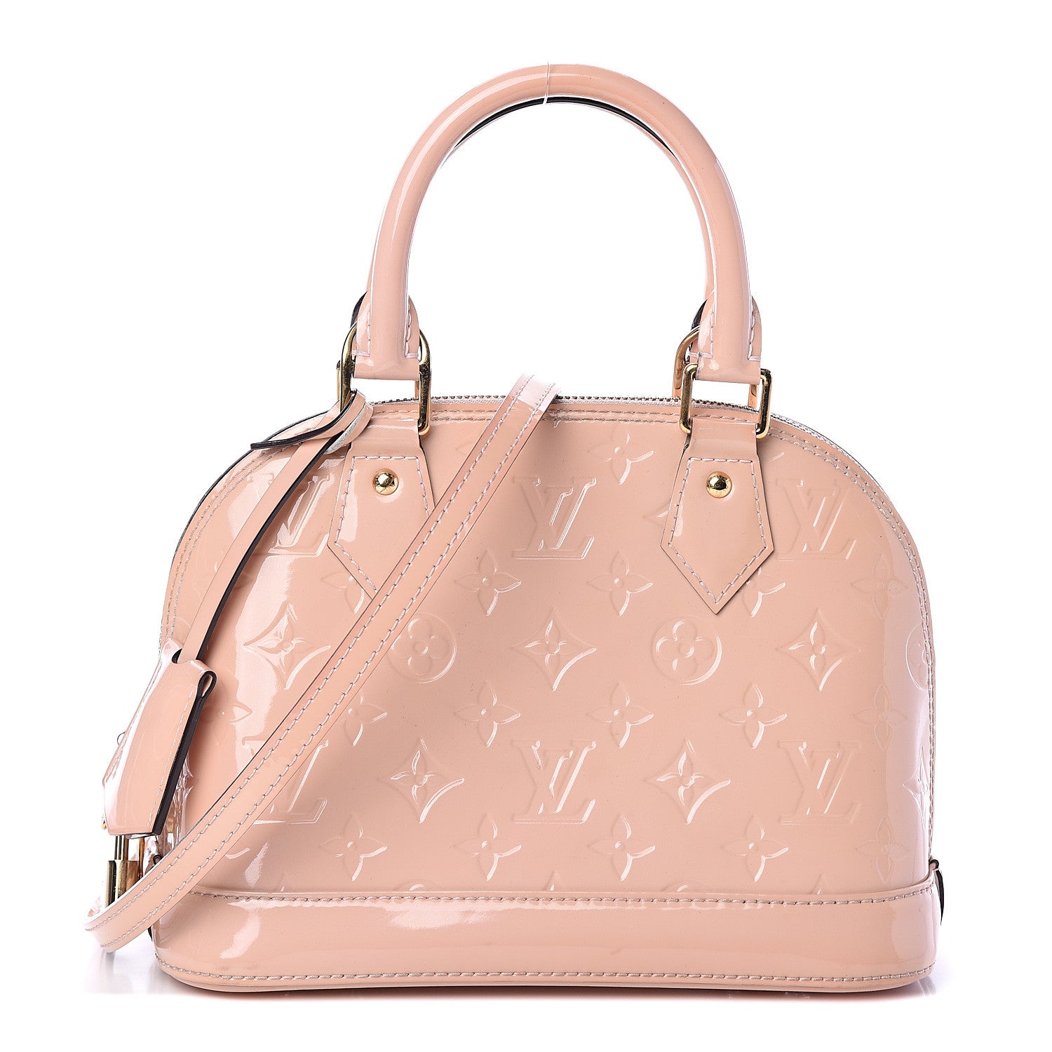 Louis Vuitton Vernis Alma BB Rose Angelique 1 of 7