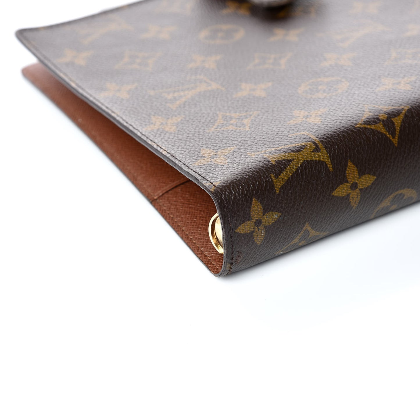 Monogram Large Ring Agenda Cover