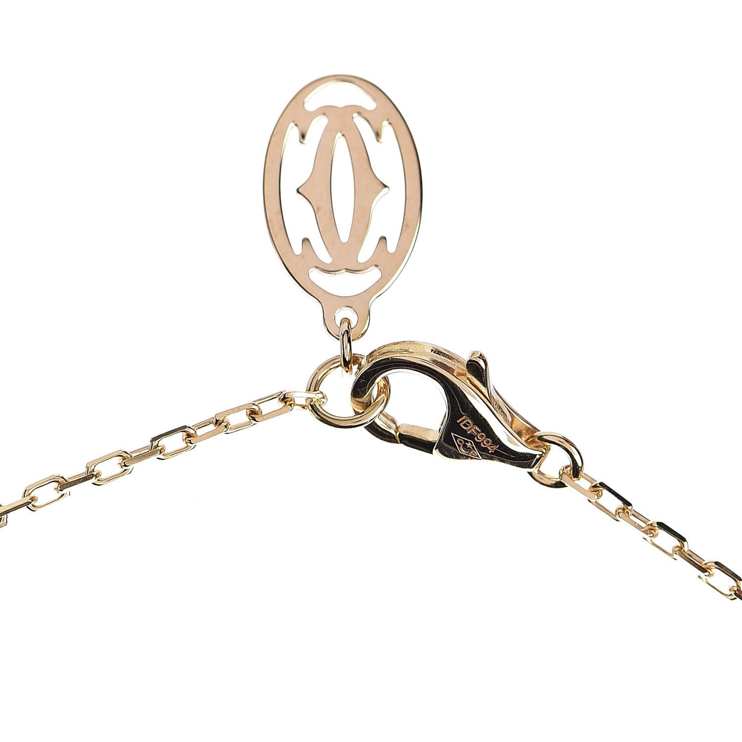 18K Yellow Gold Diamond SM D'Amour Pendant Necklace