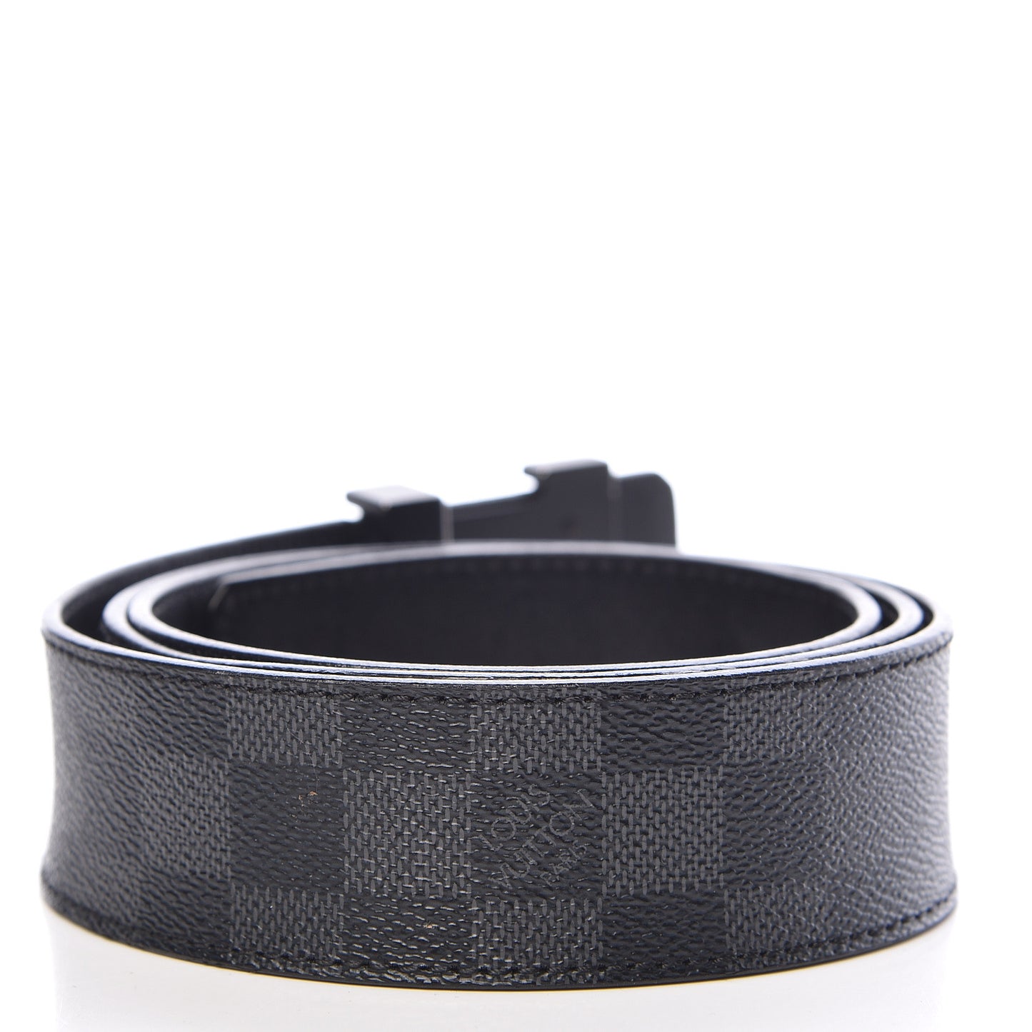 Damier Graphite LV Initiales Belt 100 40
