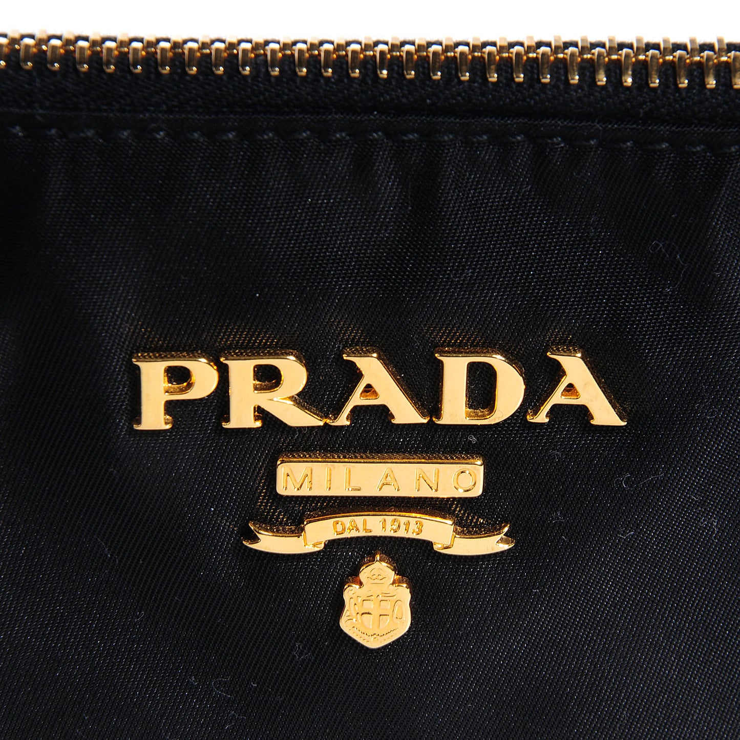 Nylon Shoulder Bag Black