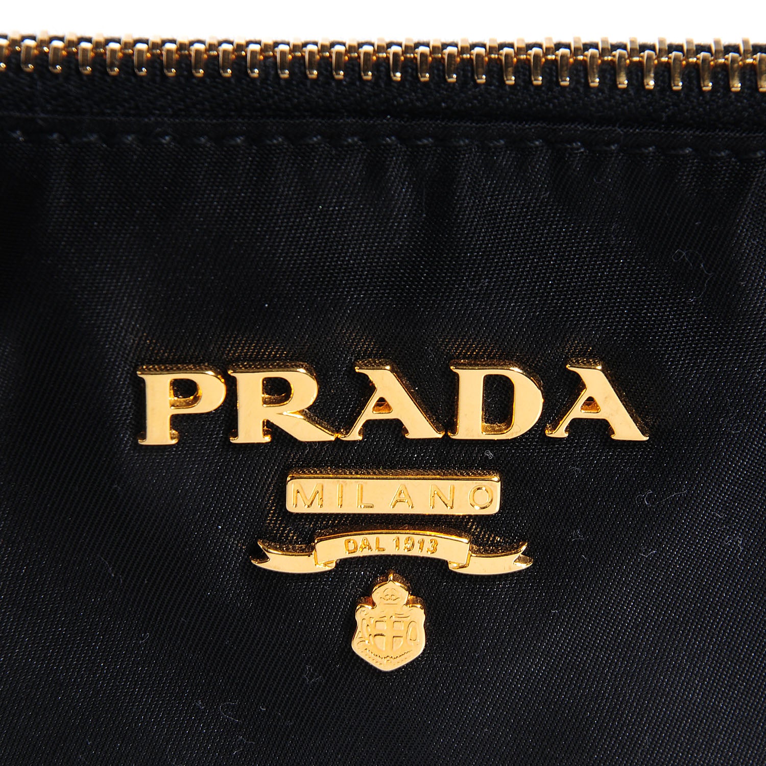 Prada Nylon Shoulder Bag Black 6 of 9