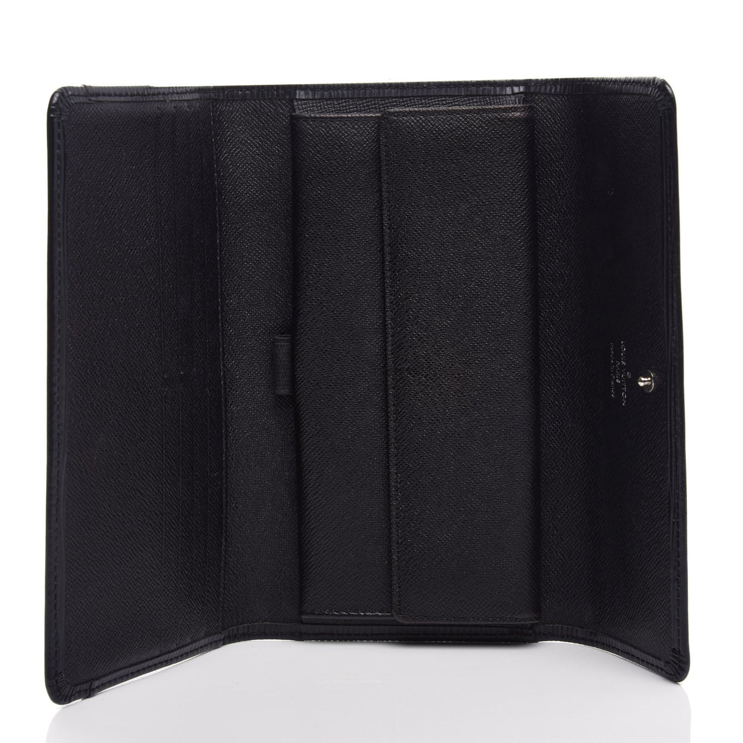 Epi Porte Tresor International Wallet Black