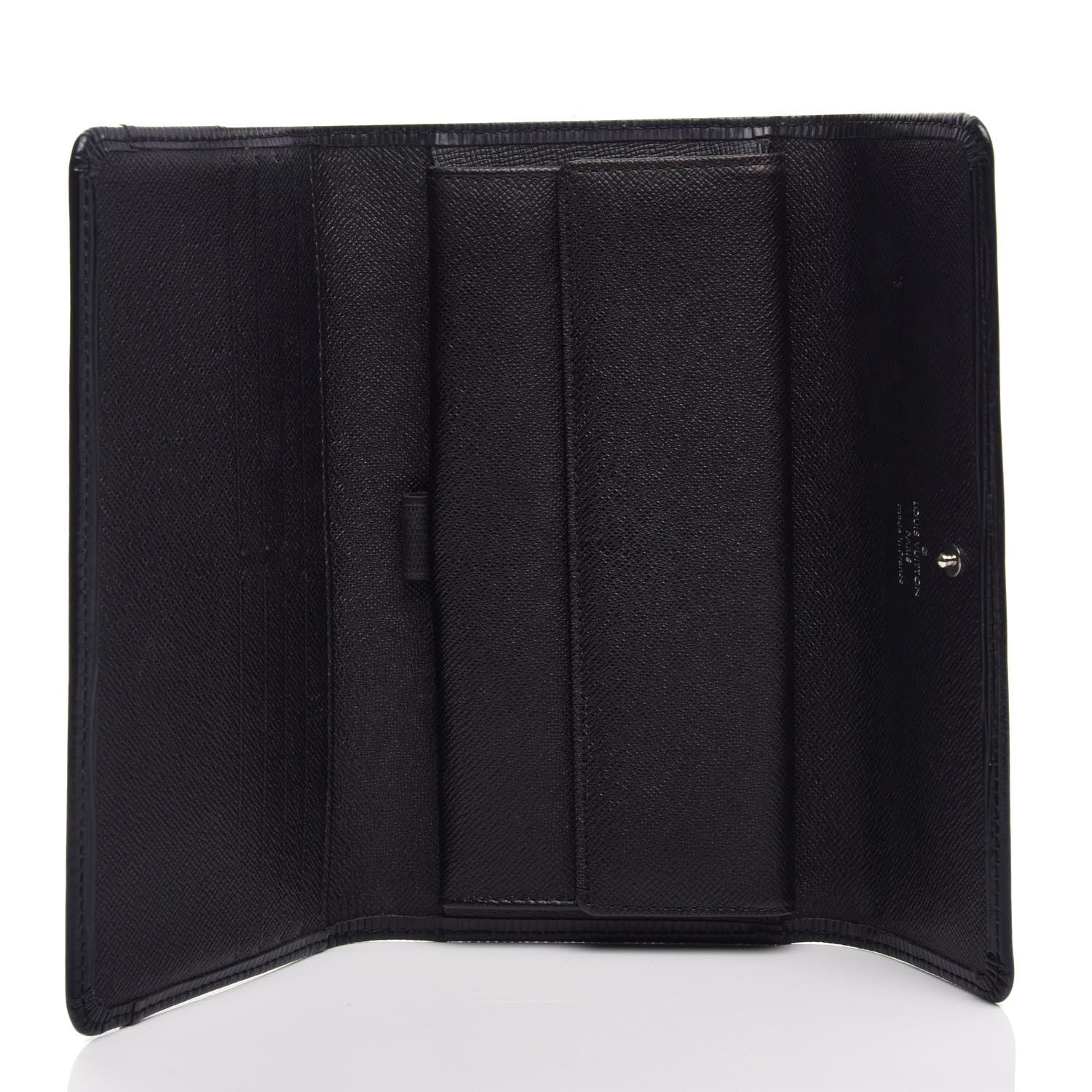 Louis Vuitton Epi Porte Tresor International Wallet Black 5 of 8