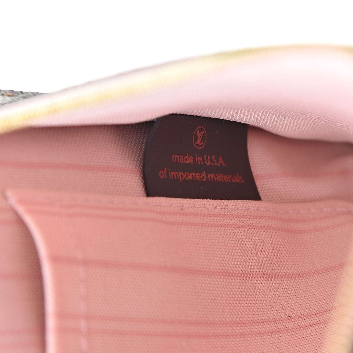 Damier Ebene Neverfull MM GM Pochette Rose Ballerine