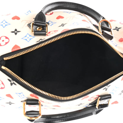 Louis Vuitton Game On Speedy Bandouliere 25 White 5 of 12