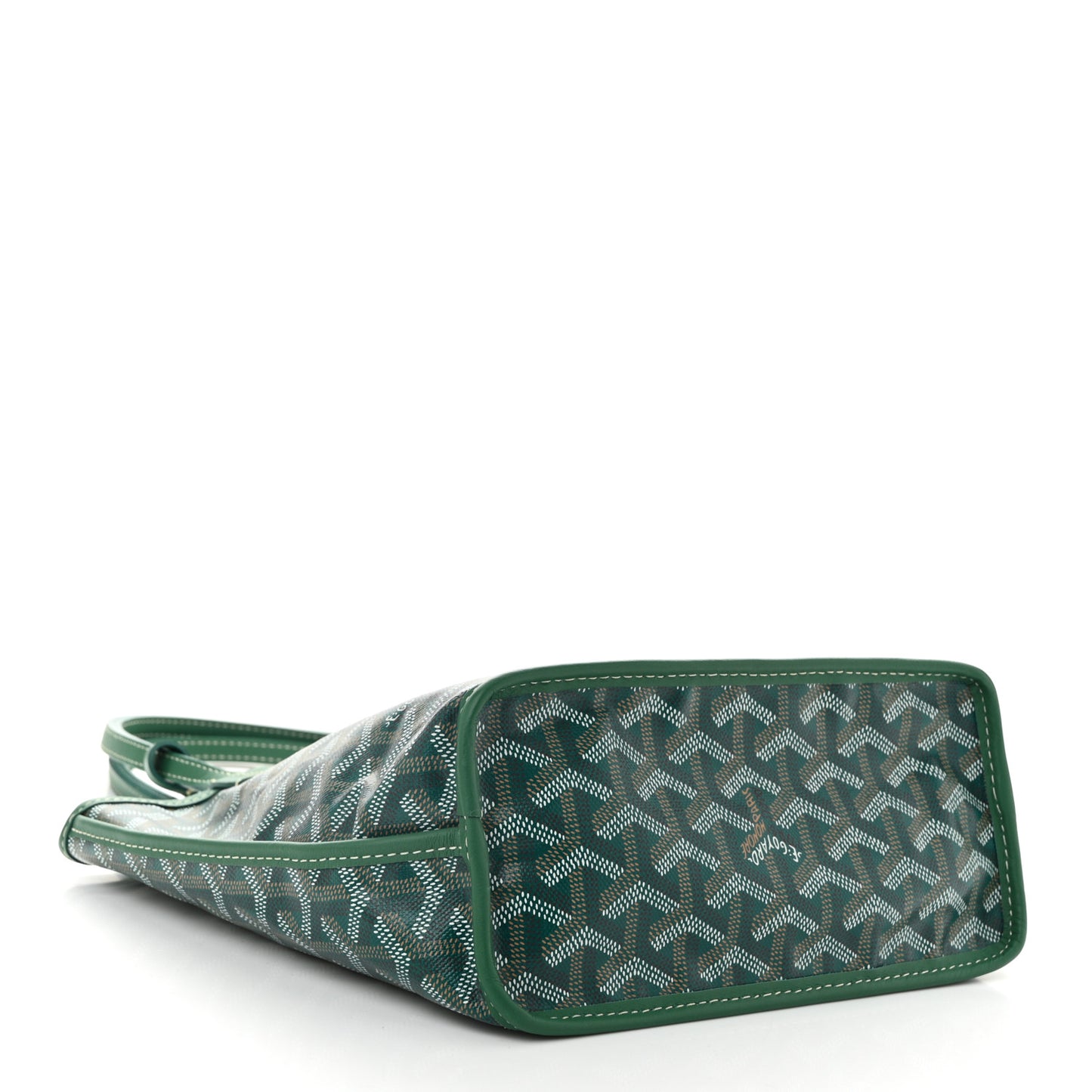 Goyardine Reversible Mini Anjou Green