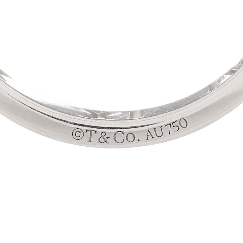 18K White Gold Diamond Atlas Pierced Ring 51 5.75
