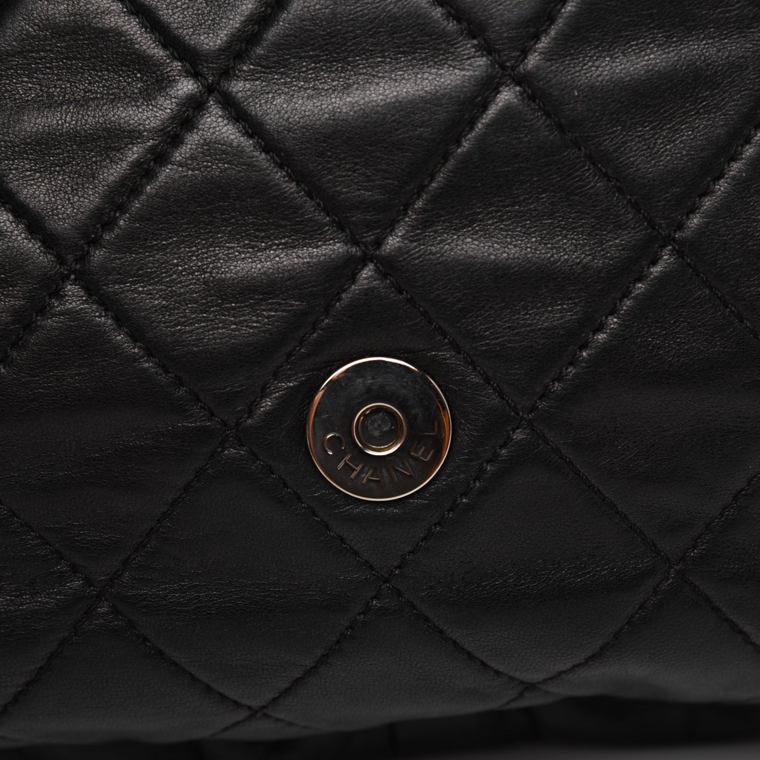Chanel Lambskin Quilted Small Sharpei Flap Black 15 of 22