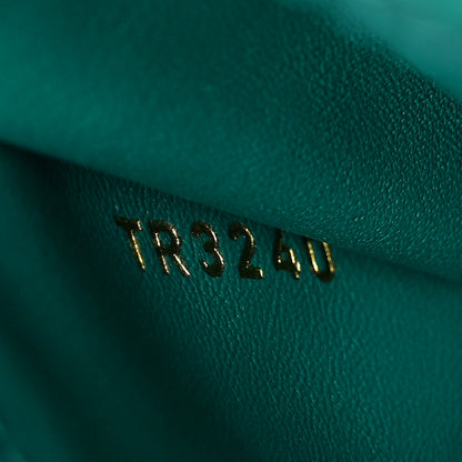 Louis Vuitton Taurillon Abalone Capucines BB Emerald 7 of 11