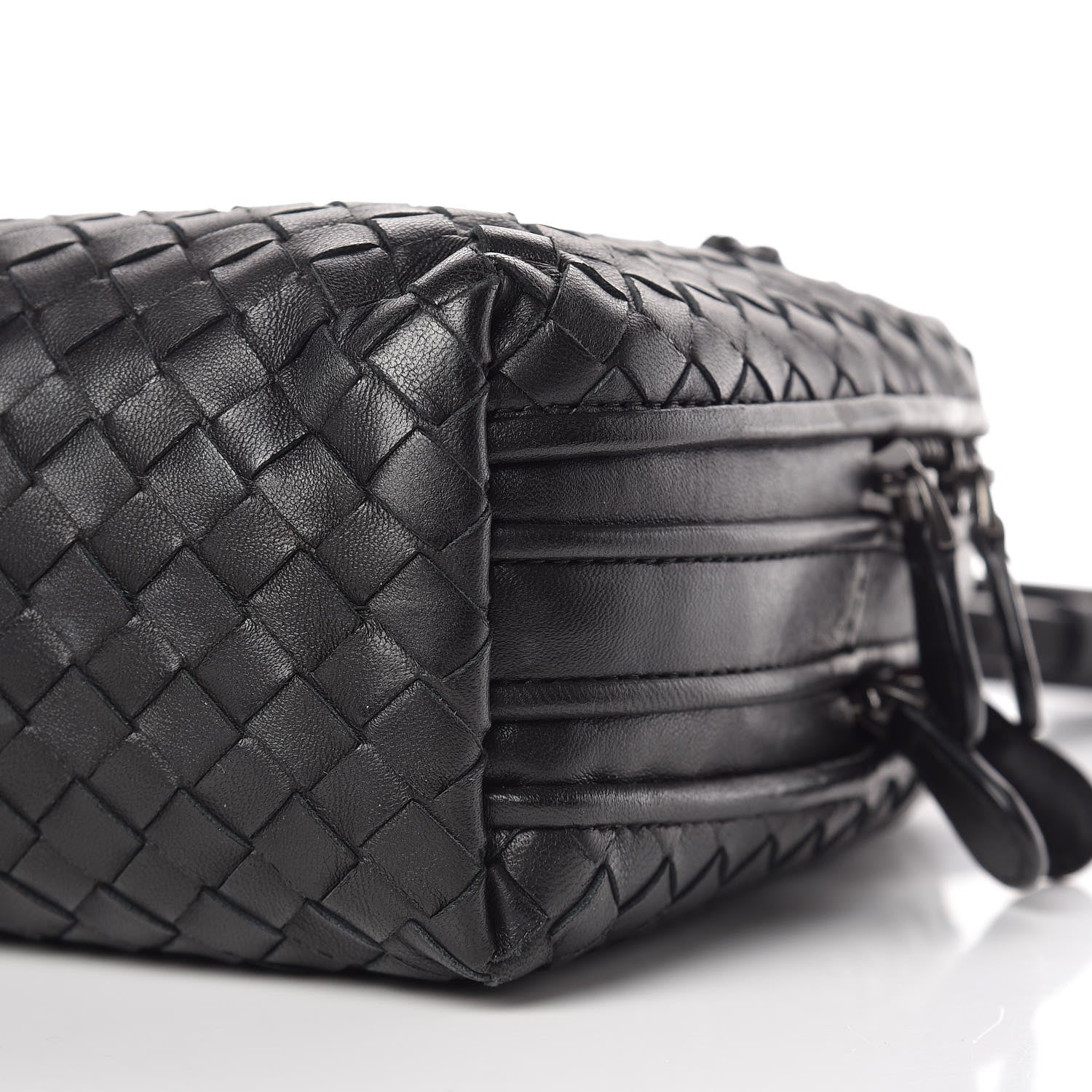 Bottega Veneta Nappa Intrecciato Nodini Bag Black 12 of 12