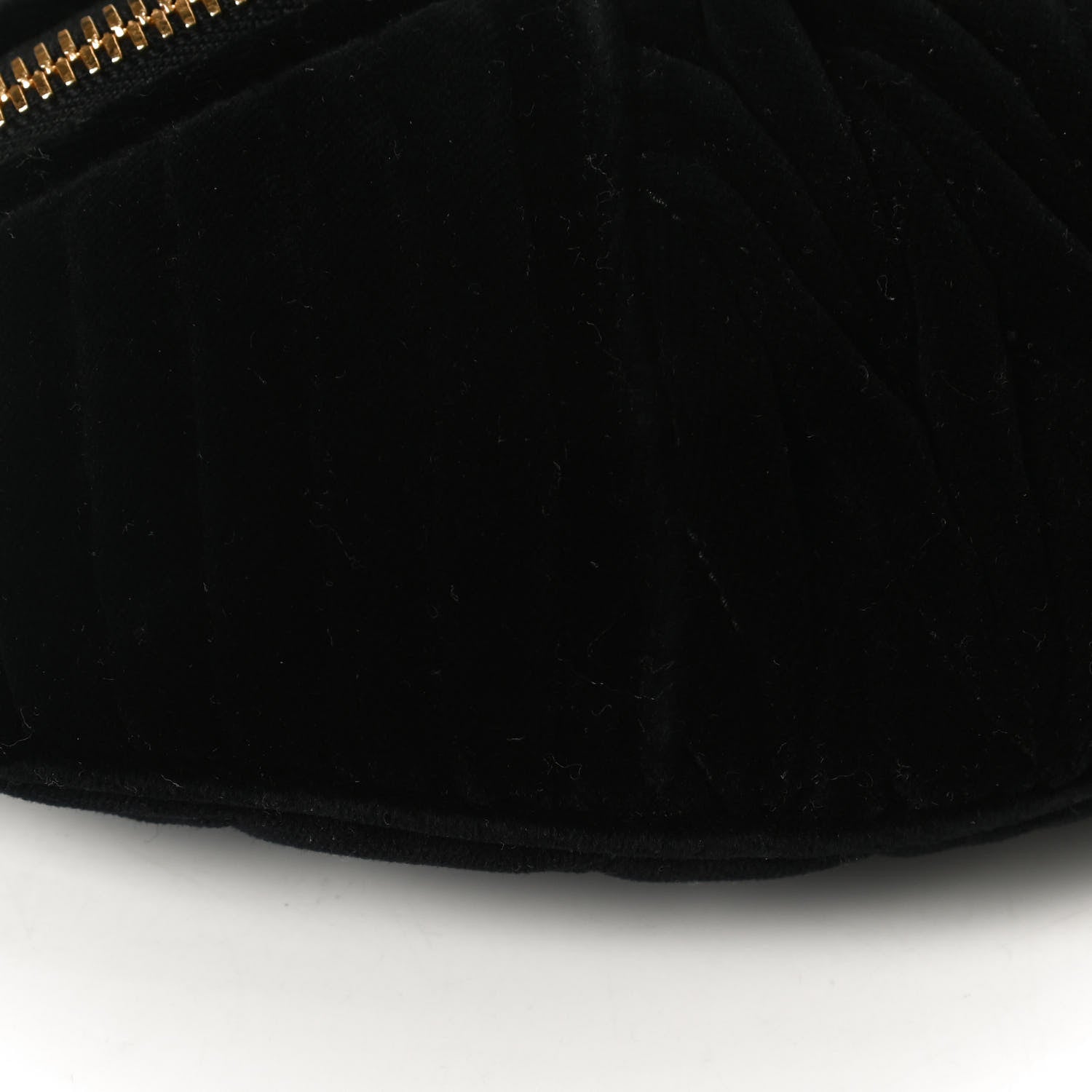 Miu Miu Velvet Matelasse Belt Bag Black 10 of 12