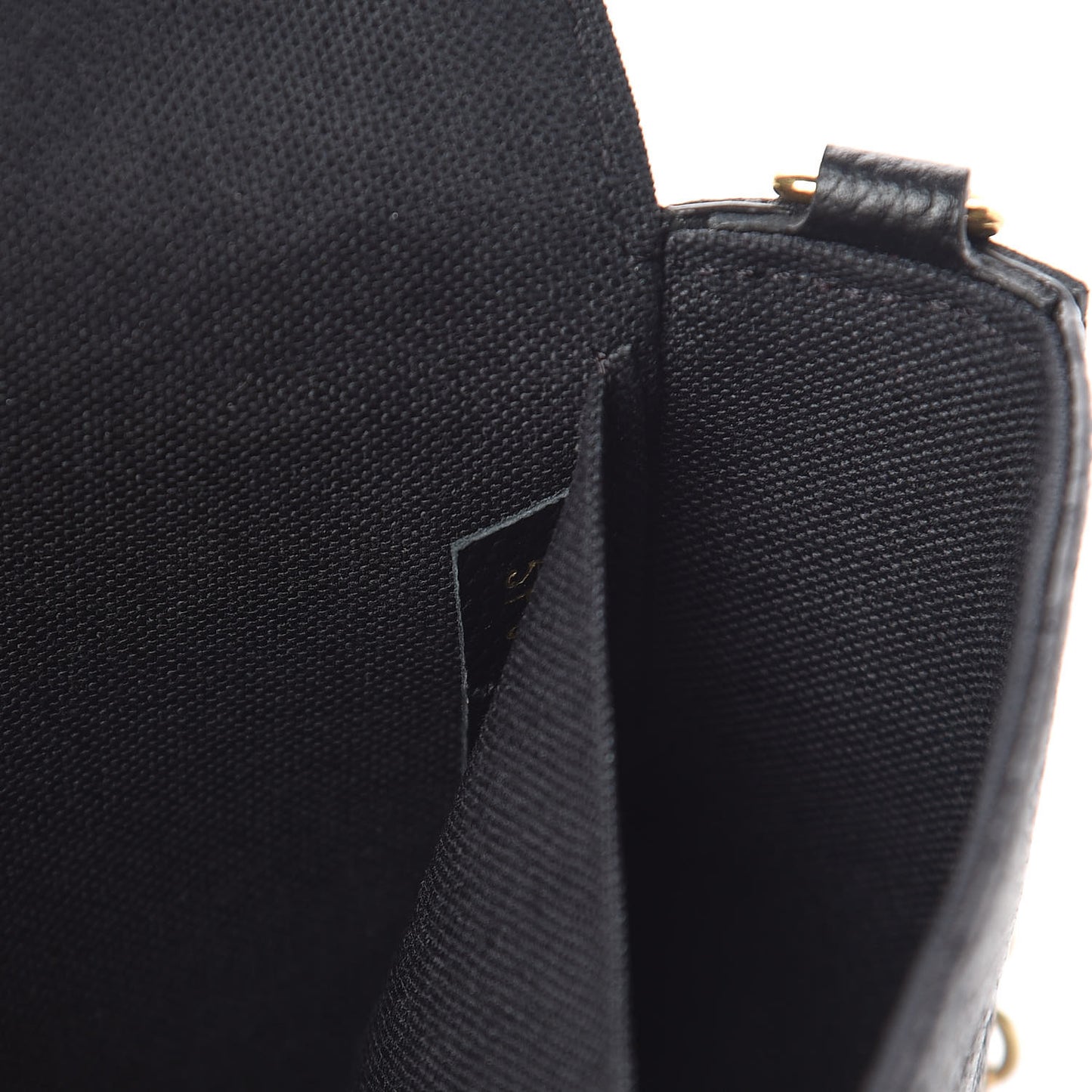 Empreinte Pochette Felicie Chain Wallet Black