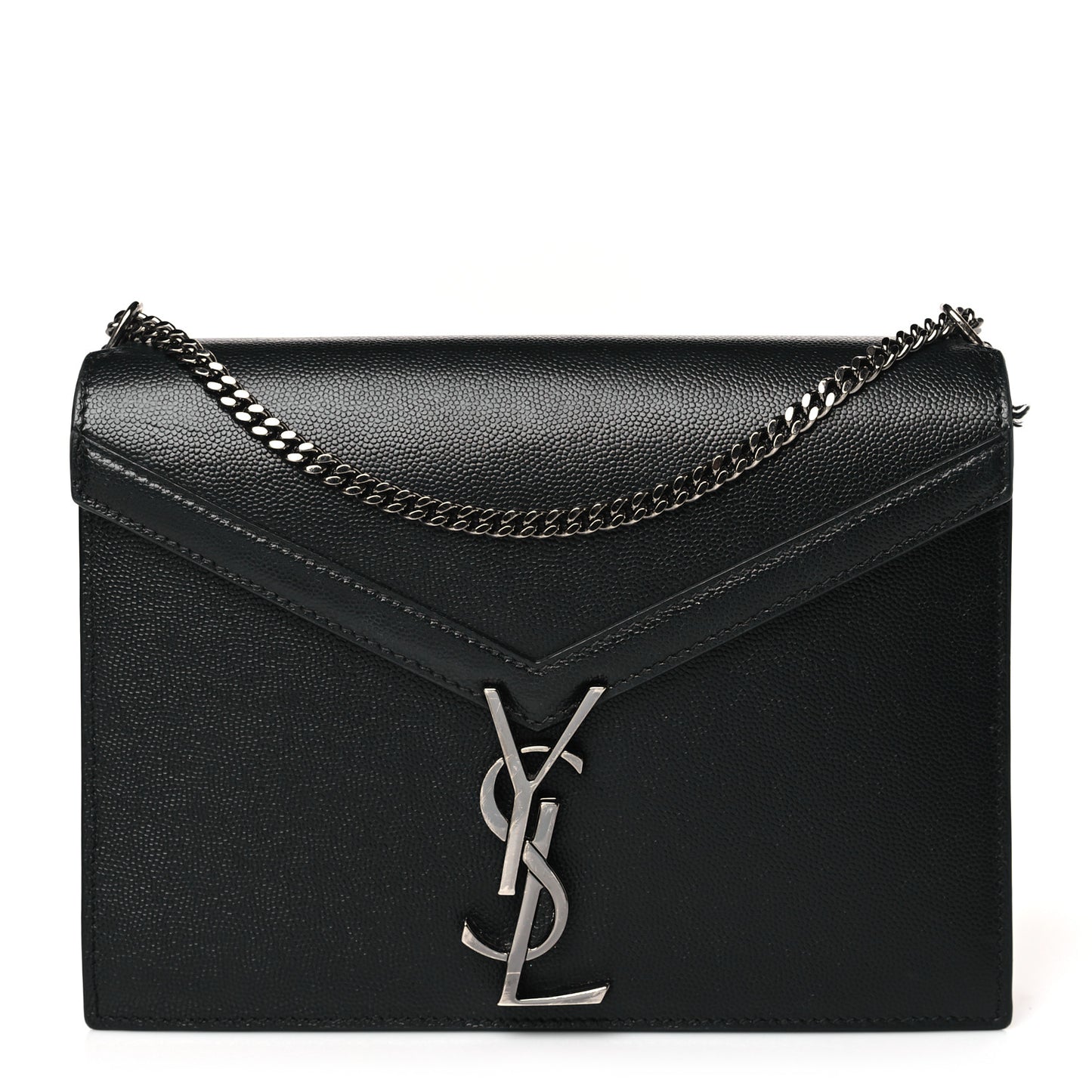 Grain De Poudre Monogram Cassandra Clasp Bag Black Rouge Legion