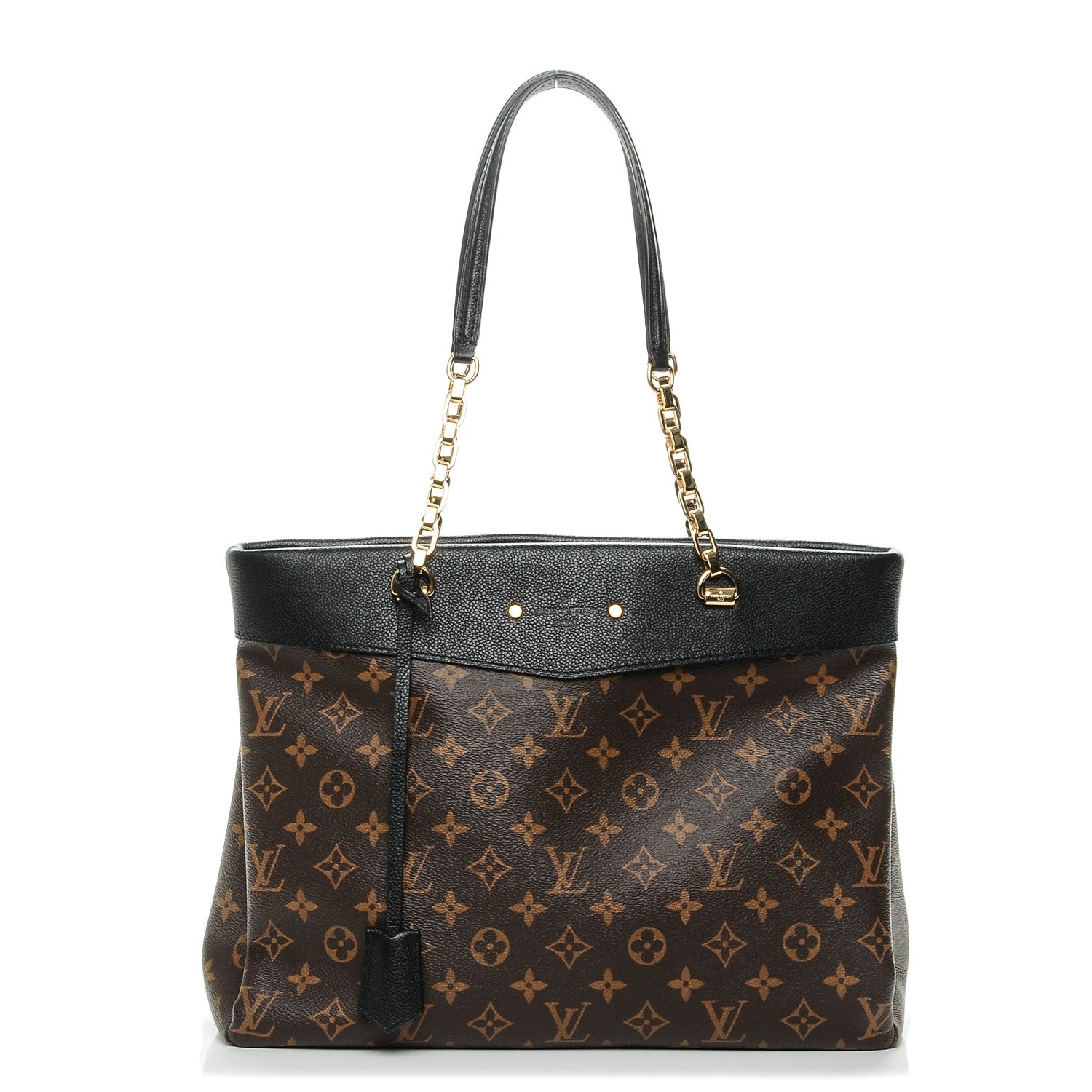 Louis Vuitton Monogram Pallas Shopper Black 1 of 6