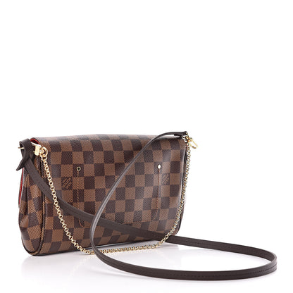 Louis Vuitton Damier Ebene Favorite MM 3 of 12