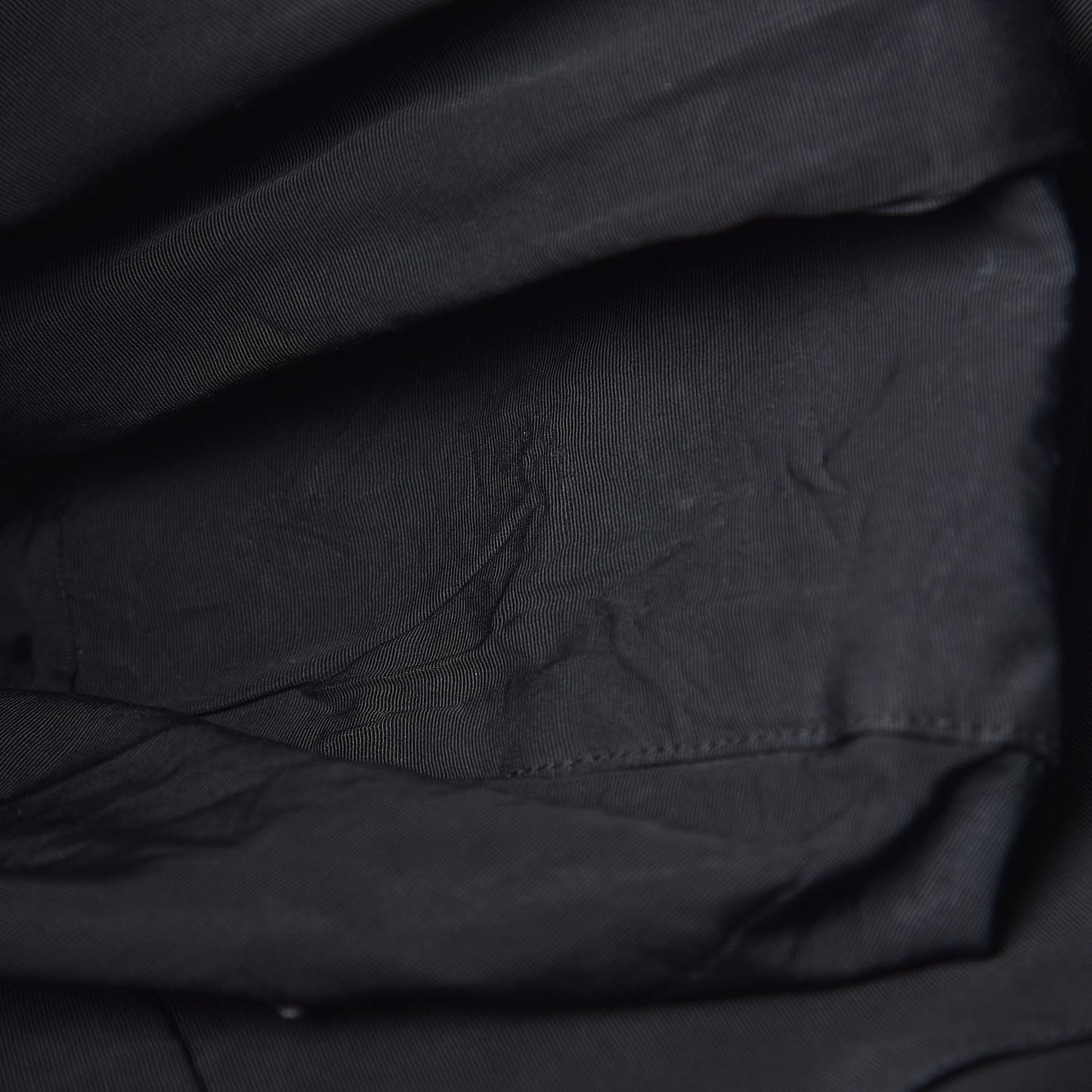Lambskin Quilted Lido Shopping Tote Black