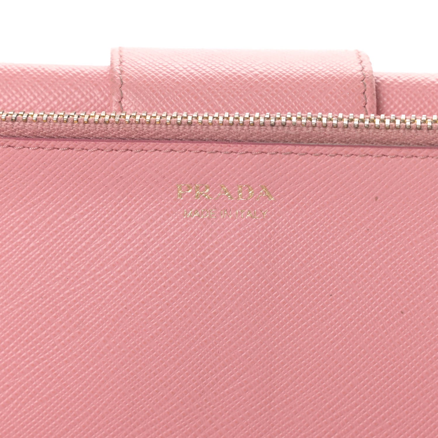 Prada Saffiano Metal Tab Wallet Petalo 6 of 11