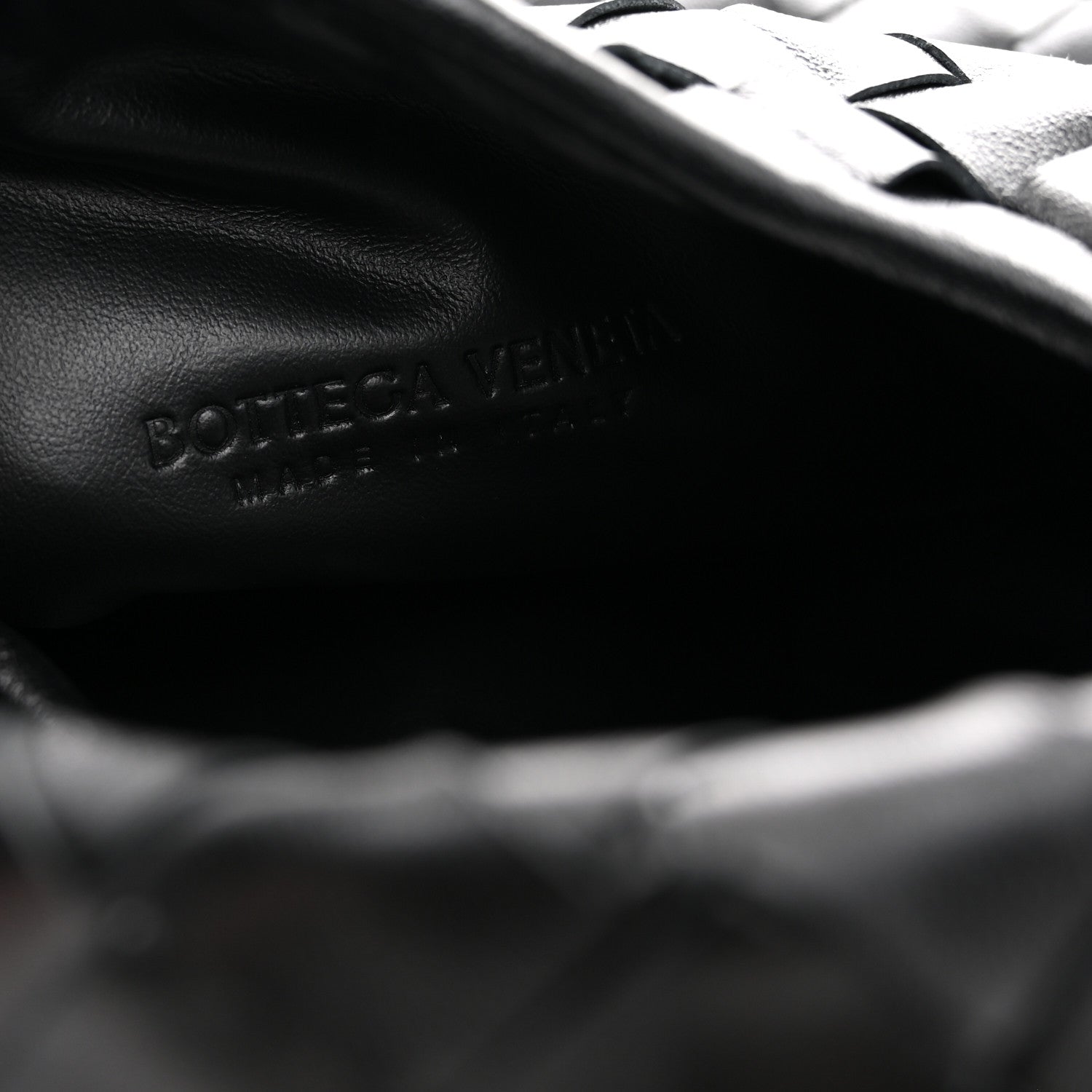Bottega Veneta Calfskin Intrecciato Mini Hop Black 6 of 10