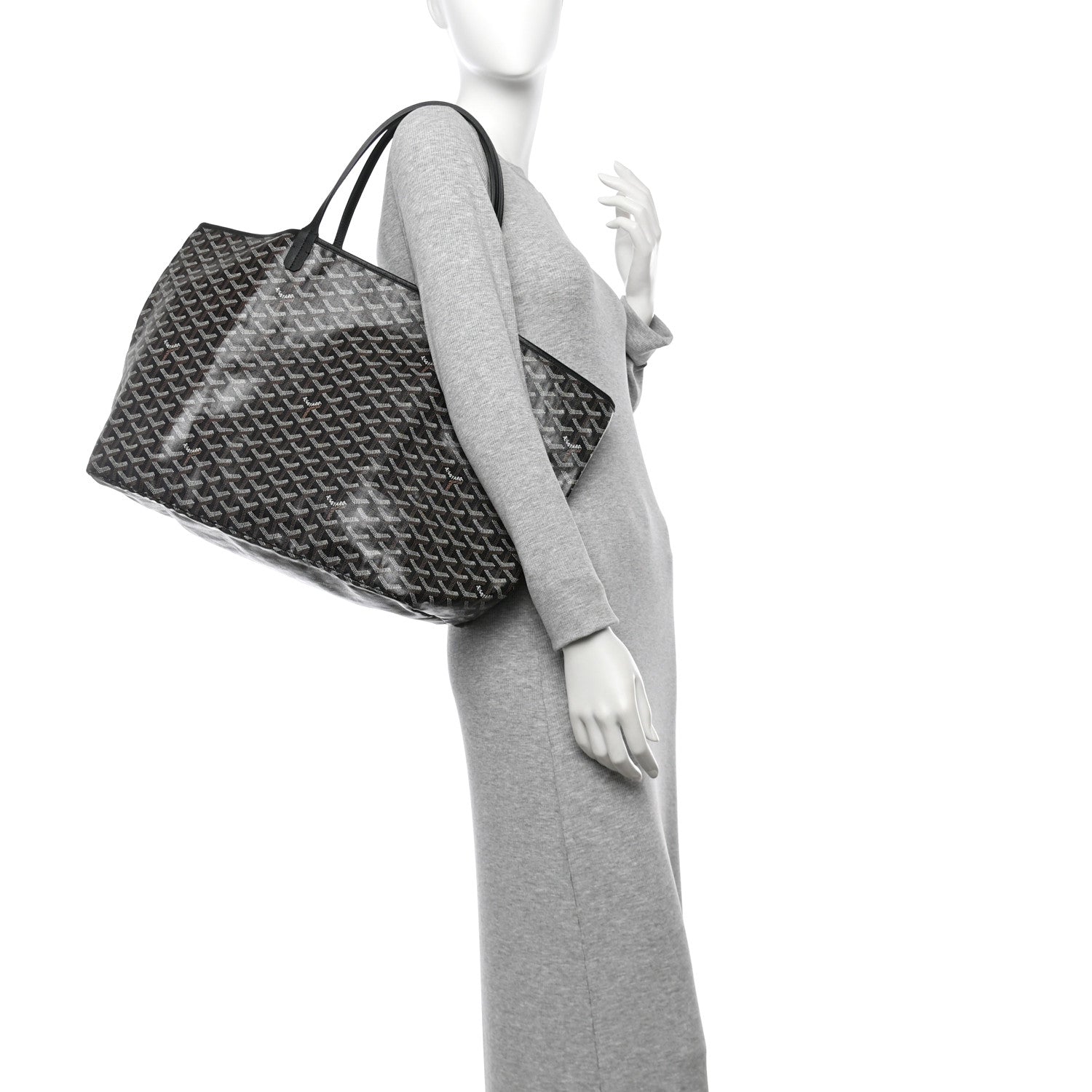 Goyard Goyardine Saint Louis GM Black 2 of 12