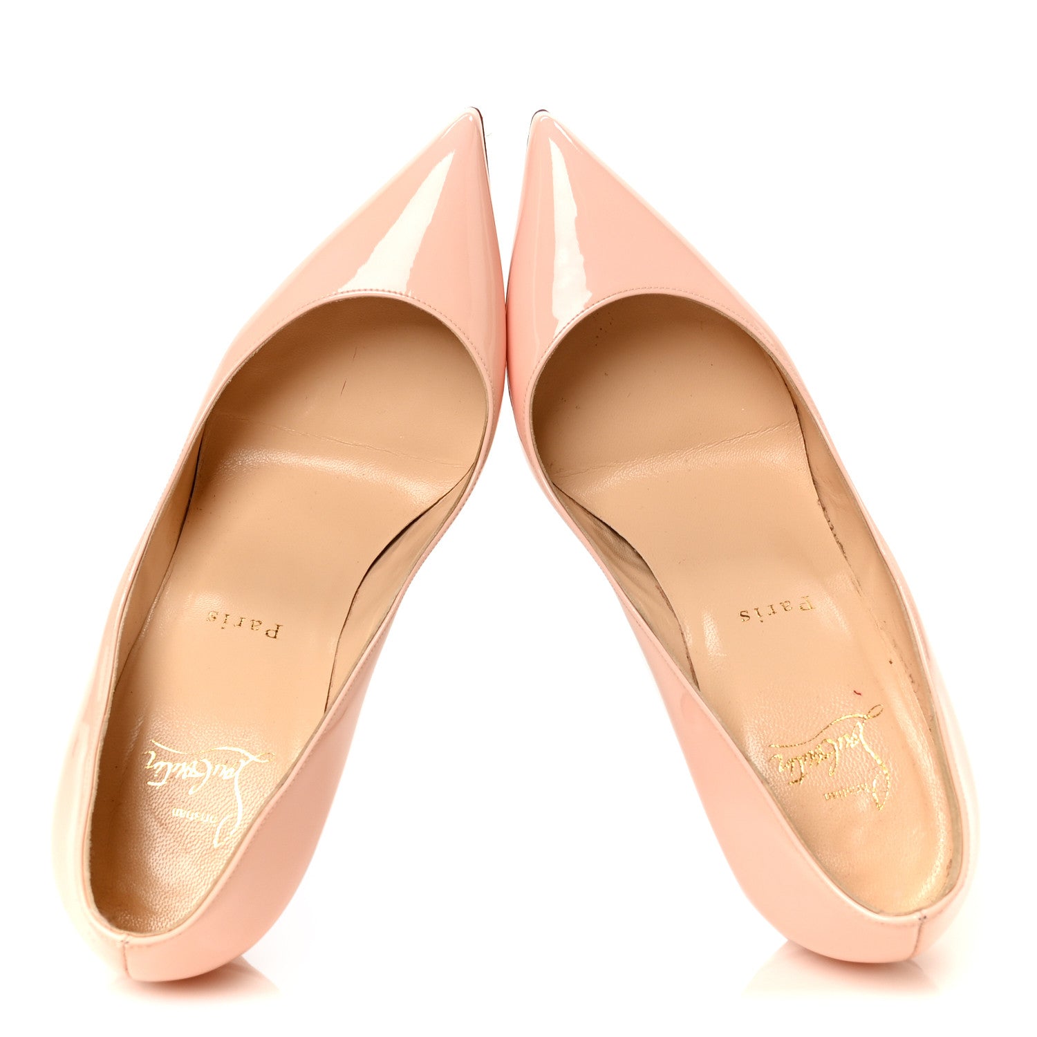 Christian Louboutin Patent Pigalle Follies 100 Pumps 40 Pompadour 2 of 10