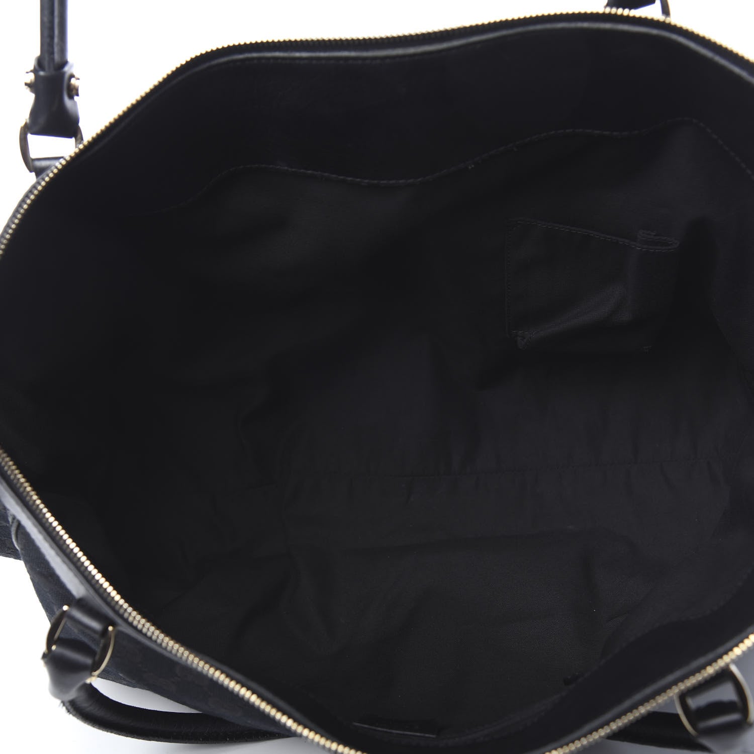 Gucci Monogram D Gold Tote Black 5 of 13