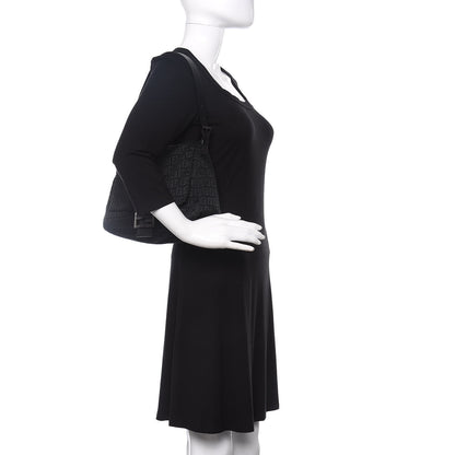 Fendi Zucchino Mama Baguette Black 2 of 9
