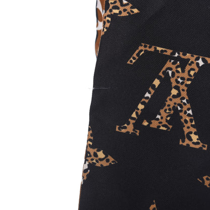 Louis Vuitton Silk Monogram Giant Jungle Bandeau Black 2 of 4