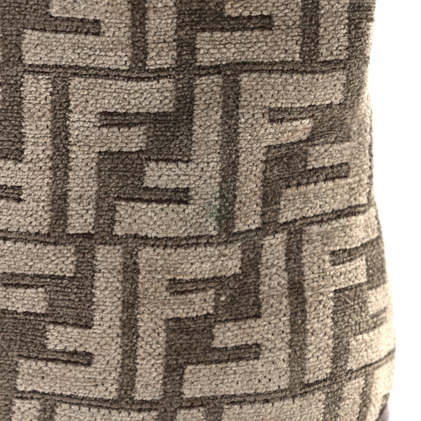 Chenille Jacquard FF 110mm Knee Boots 37 Tortora Nuvola