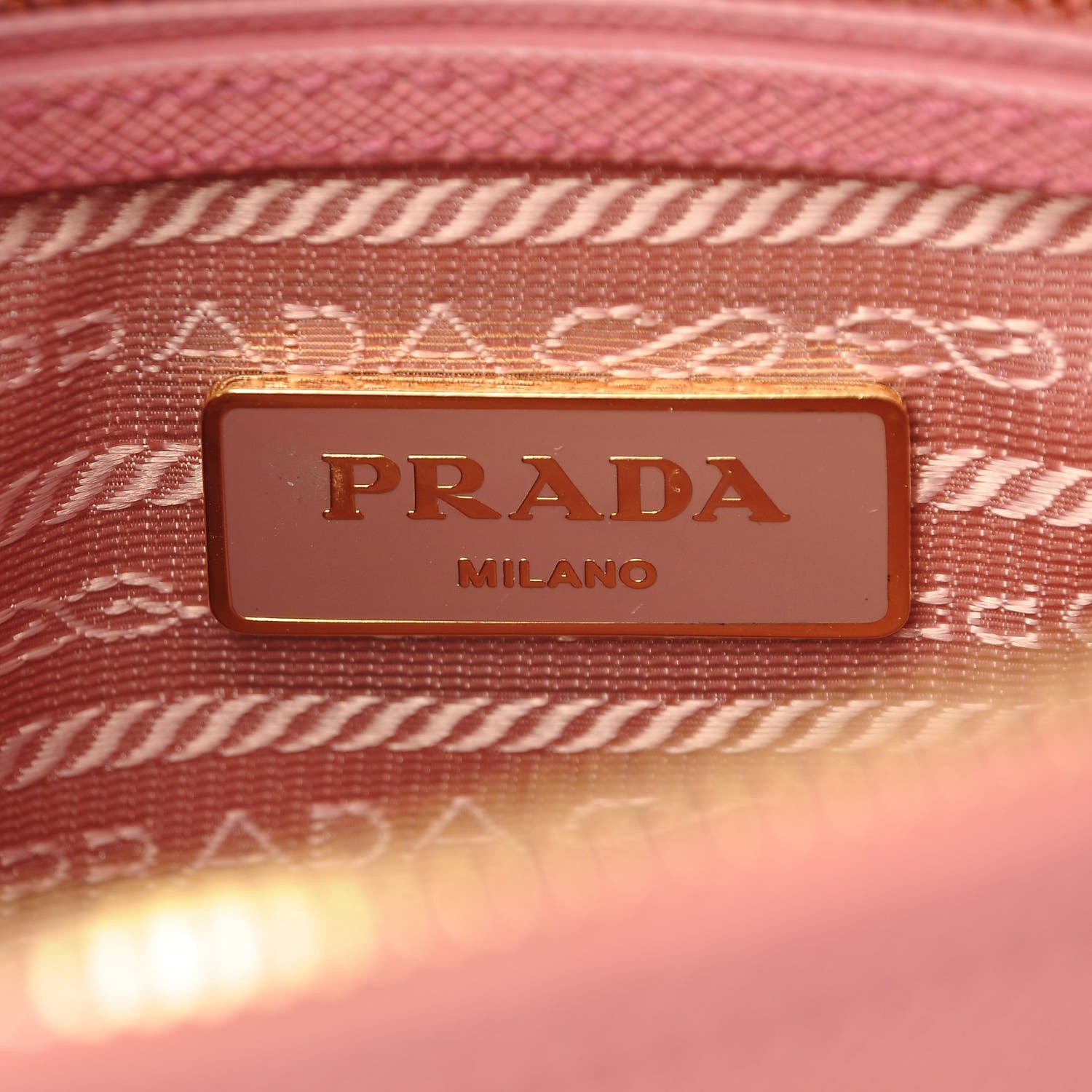 Prada Saffiano Lux Small Promenade Tote Geranio 7 of 8