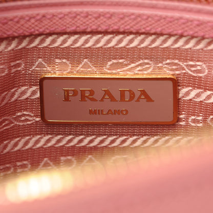 Prada Saffiano Lux Small Promenade Tote Geranio 7 of 8