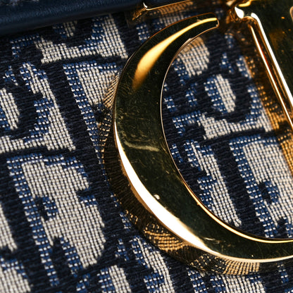 Christian Dior Oblique 30 Montaigne Box Bag Blue 14 of 21