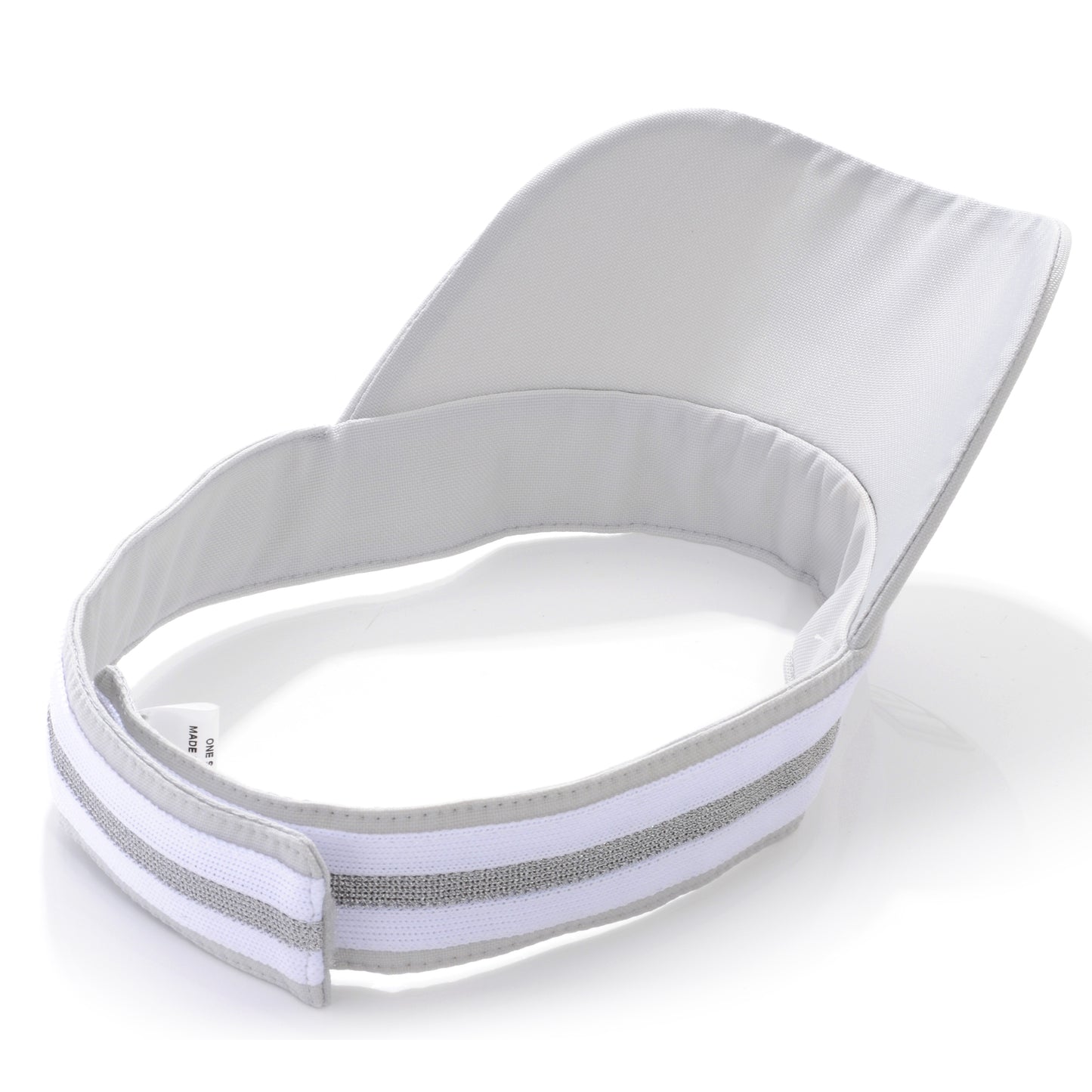Nylon Sport Tennis Visor Grey
