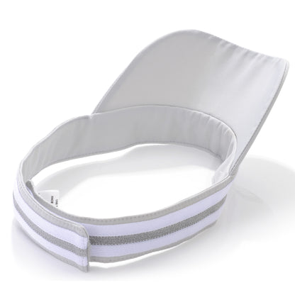 Chanel Nylon Sport Tennis Visor Grey 6 of 9