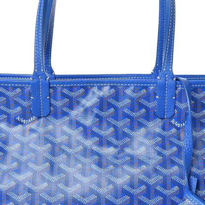 Goyard Goyardine Sac Hardy Pet Carrier PM Sky Blue 8 of 10