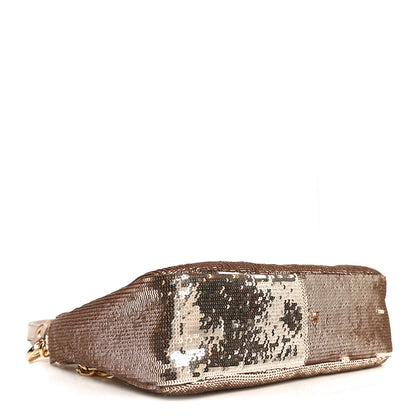 Prada Sequin Mini Re-Edition 2000 Shoulder Bag Cammeo 4 of 10
