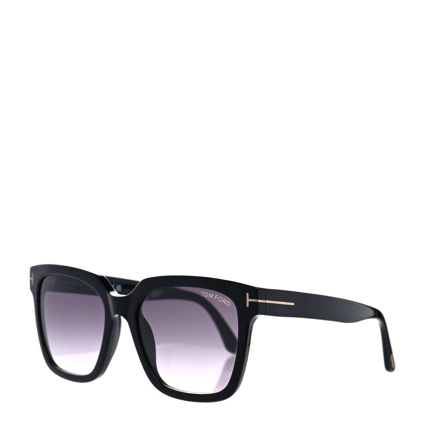 Acetate Selby Square Sunglasses TF952 Black