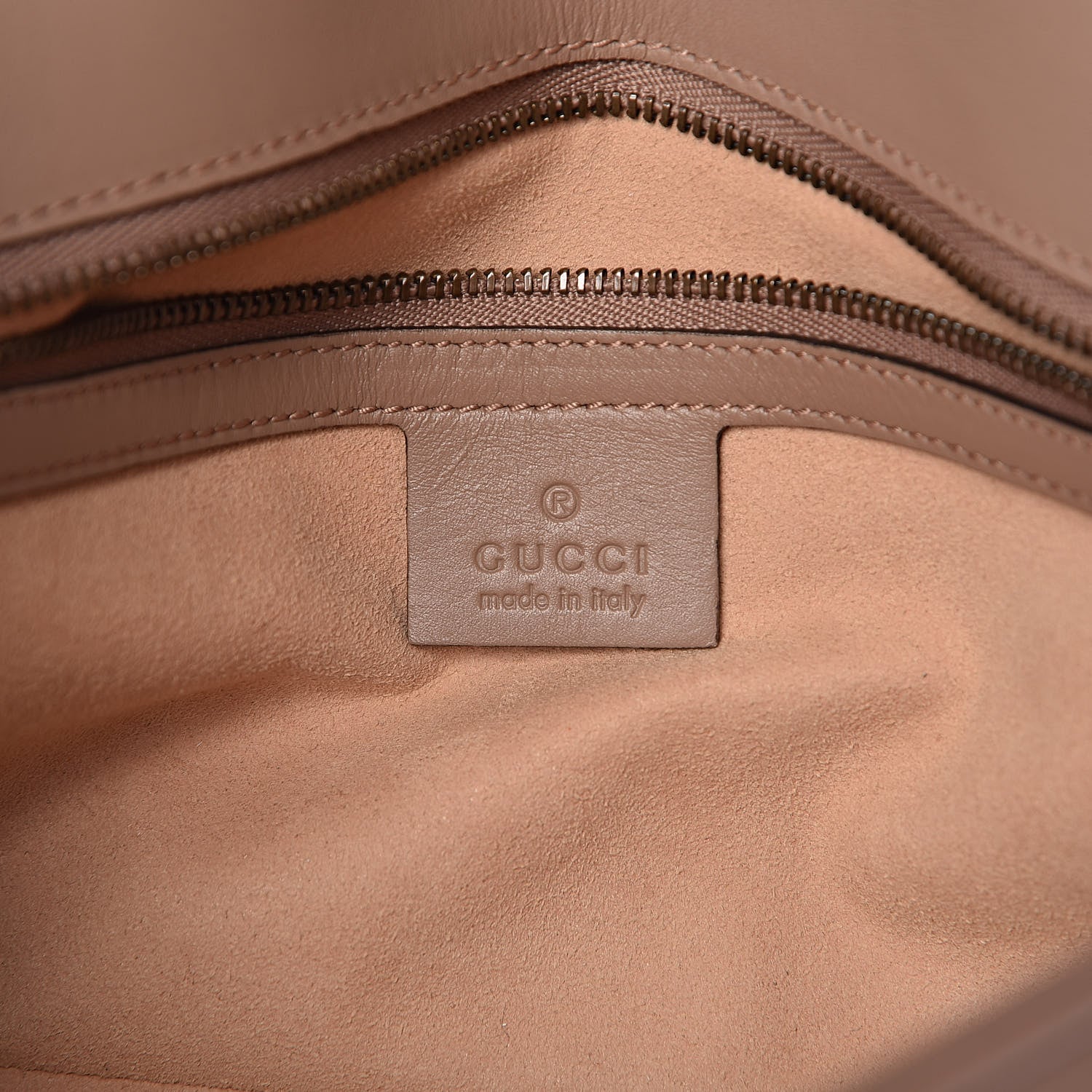 Gucci Calfskin Matelasse Small GG Marmont Shoulder Bag Porcelain Rose 6 of 12