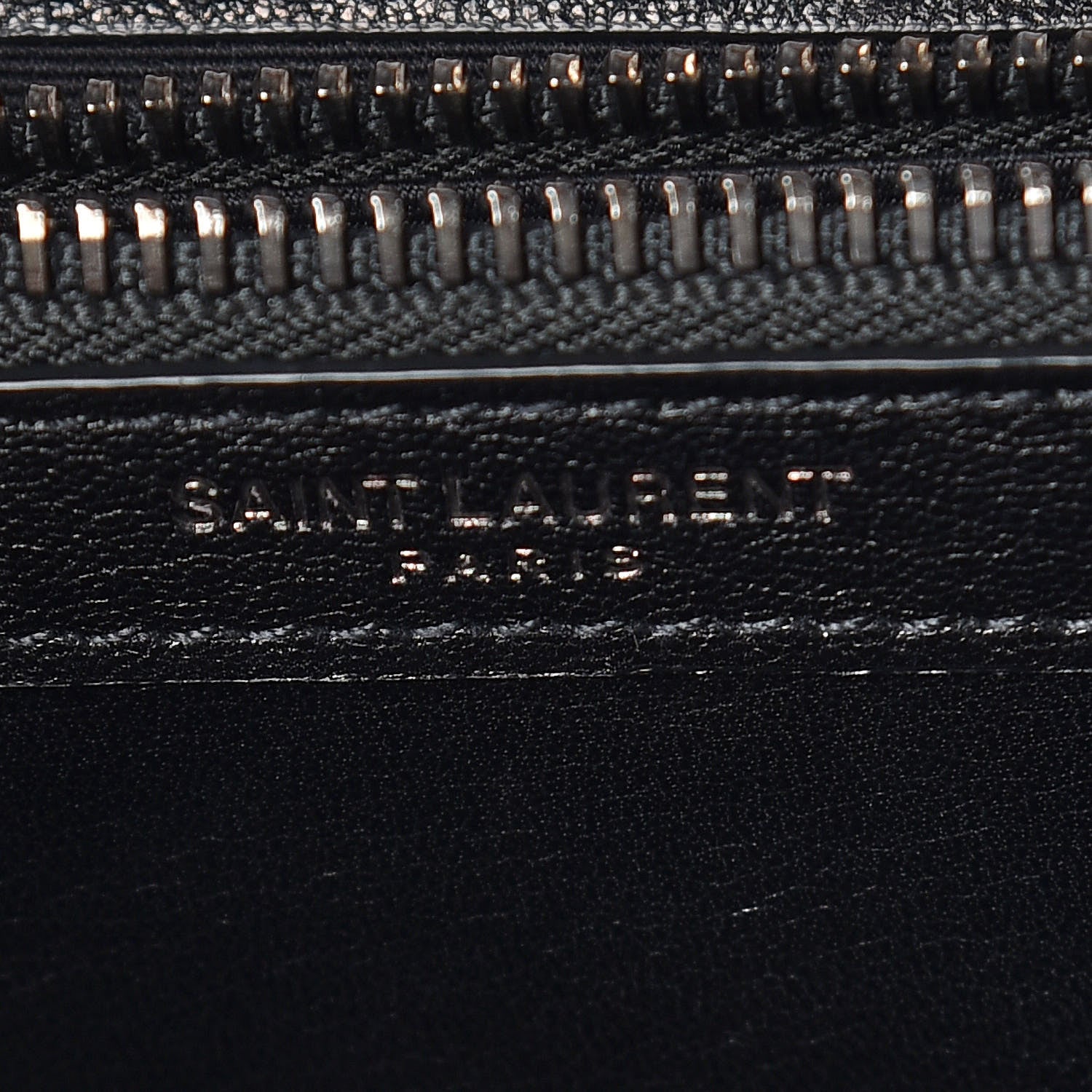 Saint Laurent Sheepskin Matelasse Chevron Monogram Medium College Bag Black 9 of 12