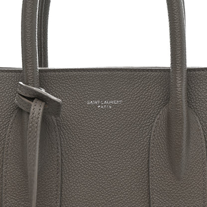 Saint Laurent Grained Calfskin Small Sac De Jour Fog 8 of 19