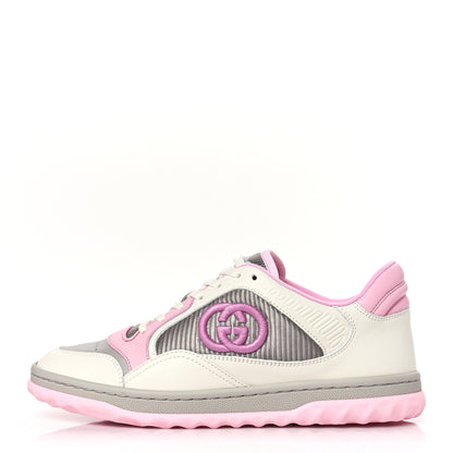 Gucci Dali Soft Calfskin Womens Mac80 Sneakers 37 Off White Grey Sky Light Rose 1 of 8