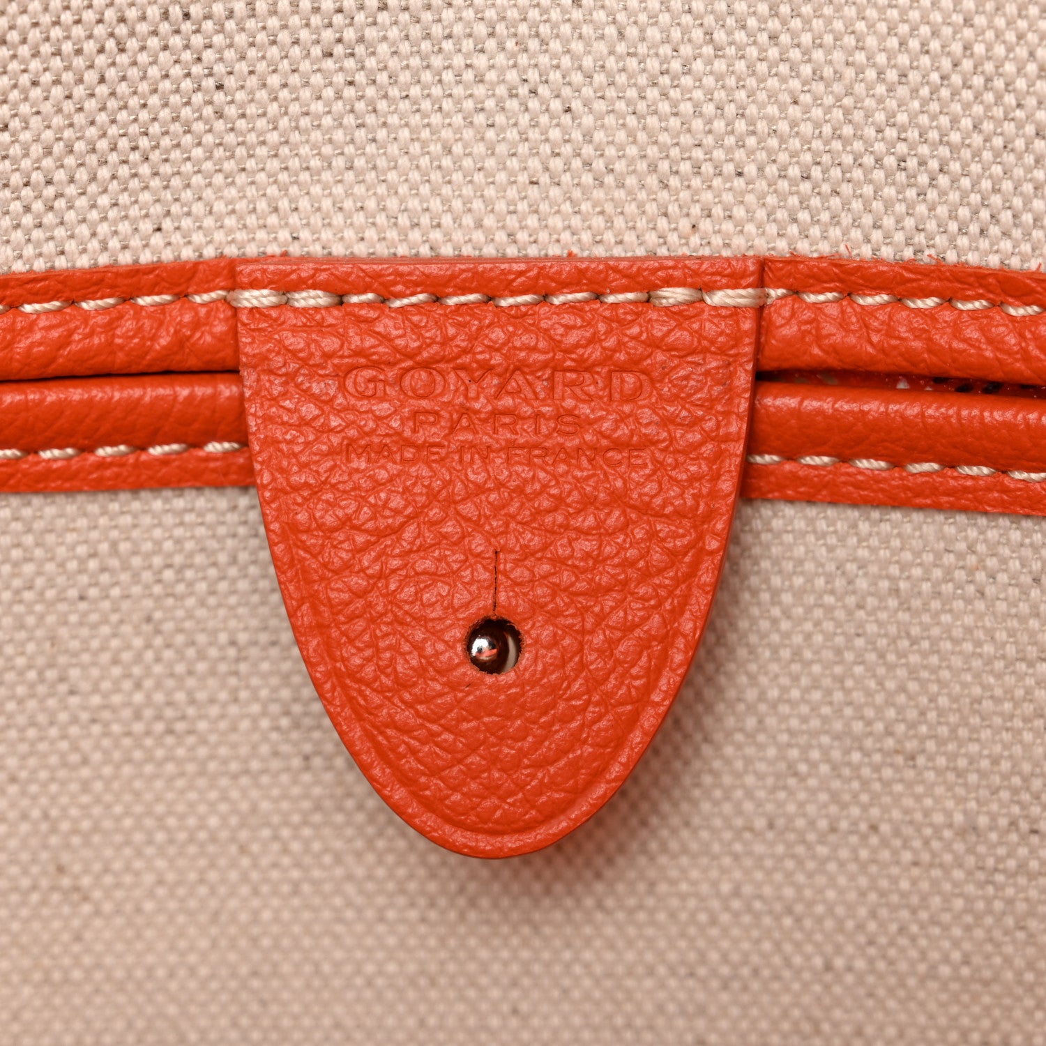 Goyard Goyardine Artois MM Orange 6 of 12