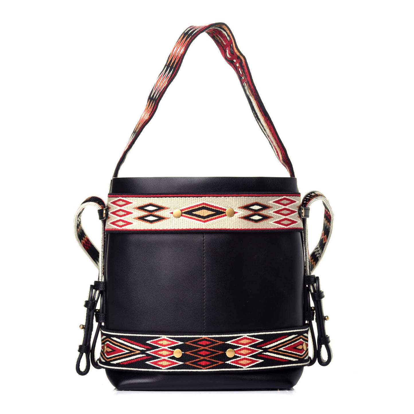 Smooth Calfskin DiorOdeo Small Hobo Black
