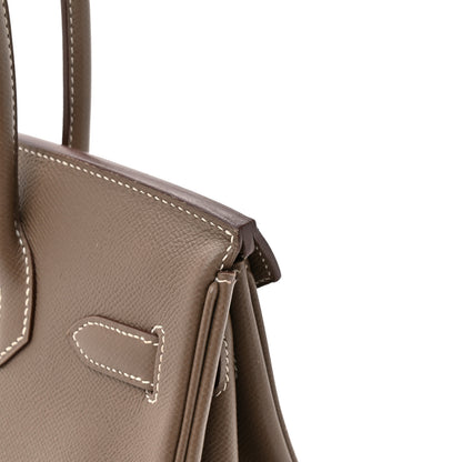 Hermes Epsom Birkin 30 Etoupe 16 of 17
